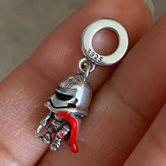NWOT Star Wars The Last Jedi Captain Phasma Dangle Charm Sterling Silver 925 - Picture 9 of 9